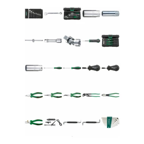 Stahlwille 3027 Kit D'électricien 85 Werkzeuge 6,3 Kg 3 Stahlwille 3027 Kit D'électricien 85 Werkzeuge 6,3 Kg