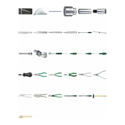 Stahlwille 811N Assortiment «ATELIER PL» 84 Werkzeuge 16,3 Kg 3 Stahlwille 811N Assortiment «ATELIER PL» 84 Werkzeuge 16,3 Kg