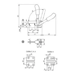 AMF Pince Verticale N° 6804 Taille 6 Pied Horizontal Pied Horizontal -Magasin D'Outils Pour La Maison De Qualité amf pince verticale n 3f 6804 taille 6 pied horizontal pied horizontal 21023185 2 8AC6qn9U xl