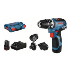 BOSCH Perceuse-visseuse Sans Fil à Mandrin Interchangeable, Type: GSR1235FCF