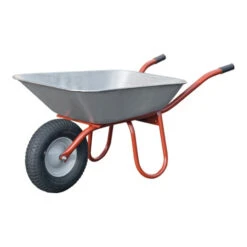 Brouette CAPITO Carry 400 X 100 Mm (l X D), Roue Gonflable Tôle En Jante En Acier Et Palier Plas