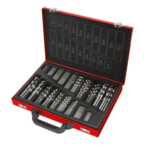 Ks Tools Coffret De Forets étagés HSS TiN, 170 Pcs., 1-10mm 4 Ks Tools Coffret De Forets étagés HSS TiN, 170 Pcs., 1-10mm – Image 2