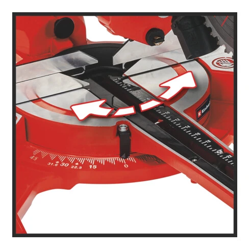 Einhell Scie à Onglet à Traction TC-SM 2131/1 Dual 5 Einhell Scie à Onglet à Traction TC-SM 2131/1 Dual – Image 3