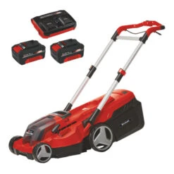 Einhell Tondeuse à Gazon Sans Fil RASARRO 36/38 (2x4 Ah)