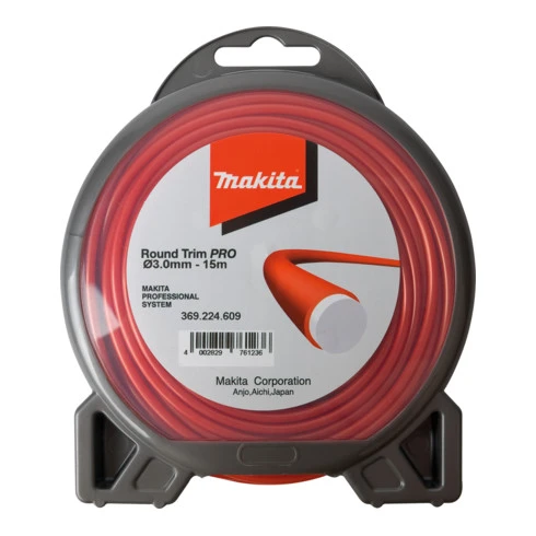 Fil De Coupe Rond Makita 2,4mmx15m (369224610) 3 Fil De Coupe Rond Makita 2,4mmx15m (369224610)