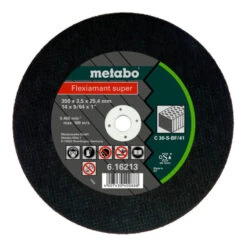 Flexiamant Super 300 X 3,0 X 25,4 Pierre, Meule De Tronçonnage, Modèle Droit Metabo