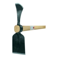 Houe Double Tête Ovale IDEAL Forgé, Avec Manche Poids 1800 G