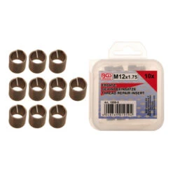 Inserts De Filetage De Remplacement BGS M12 X 1,75 Mm, 10 Pcs.