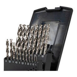 Jeu De 19 Forets Hélicoïdaux STIER Premium DIN 338 HSS-Co8 1-10 mm En Coffret -Magasin D'Outils Pour La Maison De Qualité jeu de 19 forets helicoidaux stier premium din 338 hss co8 1 10 mm en coffret 89053168 3 LL6Zv4cM xl