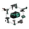 Kit D'outils Sans Fil Combo Pour L'artisanat Du Bâtiment Metabo 5.1SB 18 LTX + KH 18 LTX 24 + W 18 L 9-125 Q + SSW 18 LTX 300 BL + ULA 14.4-18 LED ; Sacoche à Outils 1 Kit D'outils Sans Fil Combo Pour L'artisanat Du Bâtiment Metabo 5.1SB 18 LTX + KH 18 LTX 24 + W 18 L 9-125 Q + SSW 18 LTX 300 BL + ULA 14.4-18 LED ; Sacoche à Outils -Magasin D'Outils Pour La Maison De Qualité kit doutils sans fil combo pour l 27artisanat du batiment metabo 5 1sb 18 ltx kh 18 ltx 24 w 18 l 9 125 q ssw 18 ltx 300 bl ula 14 4 18 led sacoche a outils 57864273 0 mPXXLI5H xl
