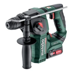 Marteau Perforateur Sans Fil Metabo PowerMaxx BH 12 BL 16 MetaBOX 145 ; 12V 2x2Ah Li-Ion + SC 30