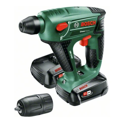 Marteau Perforateur Sans Fil Uneo Maxx De Bosch, Avec 2 X PBA 18V 2,5 Ah 4 Marteau Perforateur Sans Fil Uneo Maxx De Bosch, Avec 2 X PBA 18V 2,5 Ah – Image 2