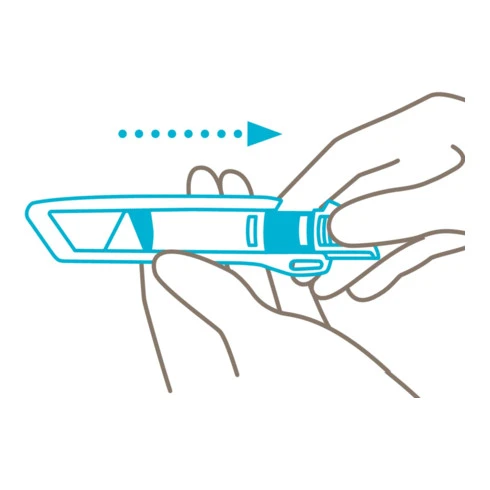 Martor Cutter De Sécurité SECUNORM 500à 1 Lame, Type: 1 4 Martor Cutter De Sécurité SECUNORM 500à 1 Lame, Type: 1 – Image 2