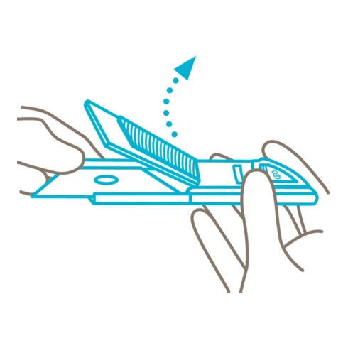 Martor Cutter De Sécurité SECUNORM 500à 1 Lame, Type: 1 5 Martor Cutter De Sécurité SECUNORM 500à 1 Lame, Type: 1 – Image 3