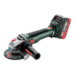 Meuleuse D'angle Sans Fil Metabo WB 18 LT BL 11-125 Quick, MetaBOX 165 L ; 18V 2x8Ah LiHD + ASC 145