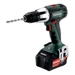 Perceuse à Percussion Sur Batterie Metabo SB 18 LT MetaBOX 145 ; 18V 2x4Ah Li-Ion + ASC 55