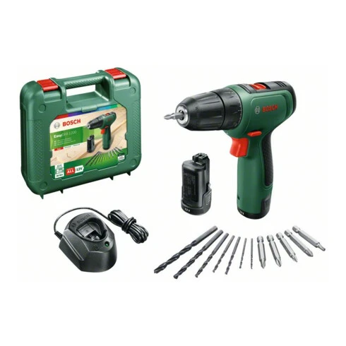 Perceuse-visseuse 2 Vitesses Sans-fil EasyDrill 1200 Bosch Avec 2x Batteries PBA 12V 1.5Ah O-A 3 Perceuse-visseuse 2 Vitesses Sans-fil EasyDrill 1200 Bosch Avec 2x Batteries PBA 12V 1.5Ah O-A