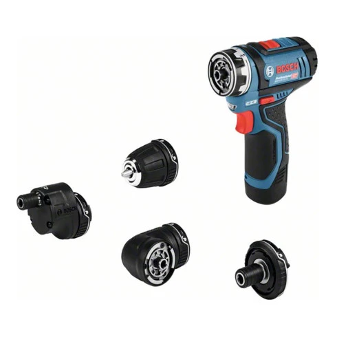 Perceuse-visseuse Sans Fil BOSCH à Mandrin Interchangeable GSR1215FC +L-BOXX 4 Perceuse-visseuse Sans Fil BOSCH à Mandrin Interchangeable GSR1215FC +L-BOXX – Image 2