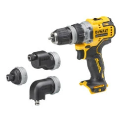 Perceuse-visseuse Sans Fil DeWalt 12 Volts Avec 4 Porte-outils Interchangeables Sans Outil (version De Base) DCD703NT-XJ -Magasin D'Outils Pour La Maison De Qualité perceuse visseuse sans fil dewalt 12 volts avec 4 porte outils interchangeables sans outil version de base dcd703nt xj 52148361 1 MfSuRGsw xl