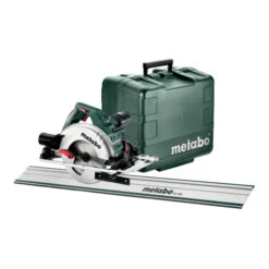 Scie Circulaire à Main Metabo KS 55 FS Set Avec Rail De Guidage FS 160 ; Coffret Plastique