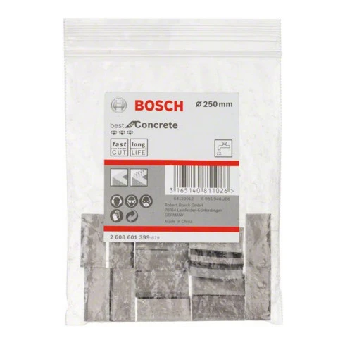Segments Bosch Pour Couronnes Diamantées 1 1/4" UNC Best For Concrete 16 250 Mm 16 4 Segments Bosch Pour Couronnes Diamantées 1 1/4" UNC Best For Concrete 16 250 Mm 16 – Image 2