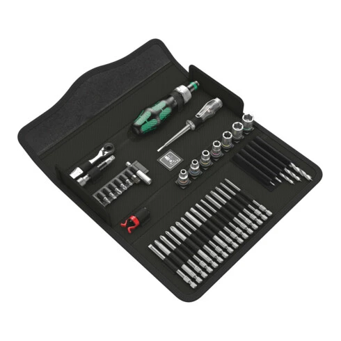 Wera Set D'outils Kraftform Compact H1 Bois H1 41 Pièces En Pochette 3 Wera Set D'outils Kraftform Compact H1 Bois H1 41 Pièces En Pochette