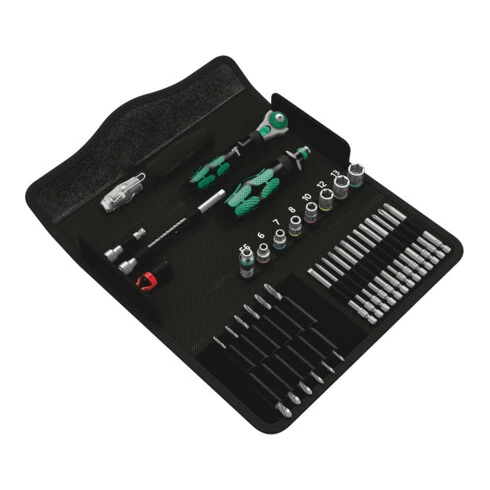 Set D'outils Wera Kraftform Compact M1 Métal K 39 Pcs. Dans Pochette 3 Set D'outils Wera Kraftform Compact M1 Métal K 39 Pcs. Dans Pochette