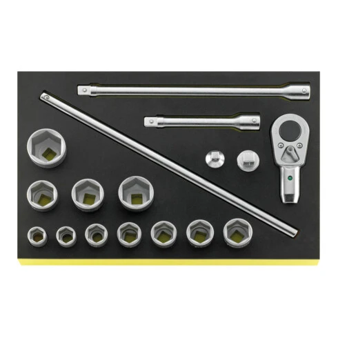 Stahlwille TCS 55/10/5 Outillage 3/4" En Plateau De Rangement TCS 3 Stahlwille TCS 55/10/5 Outillage 3/4" En Plateau De Rangement TCS