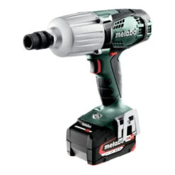 Visseuse à Choc SSW 18 LTX 600 Metabo, Coffret, 18V 2x5.2Ah Li-Ion + ASC 55